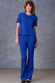 The Dolly Flare Pant Cobalt Blue