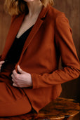 The Alex Blazer Deep Ochre