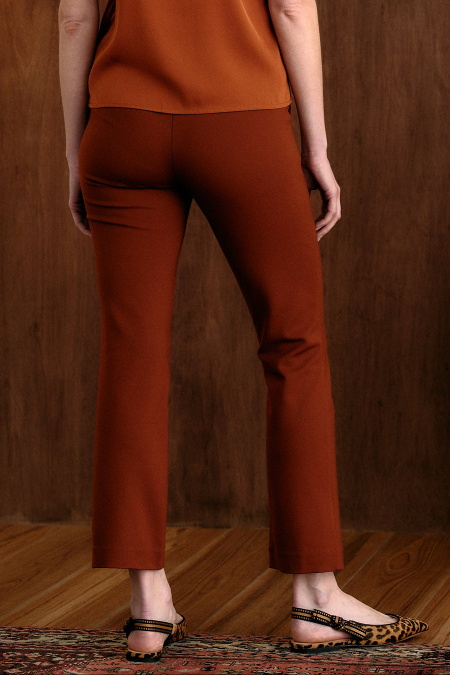 The Helen Pant Deep Ochre