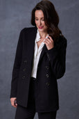 The Dominique Blazer Black