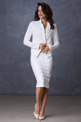 The Alex Blazer Ivory