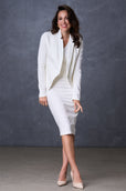 The Alex Blazer Ivory