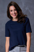 The Amelia Tee Navy