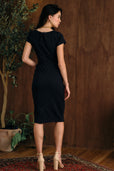 The Aria Dress Navy