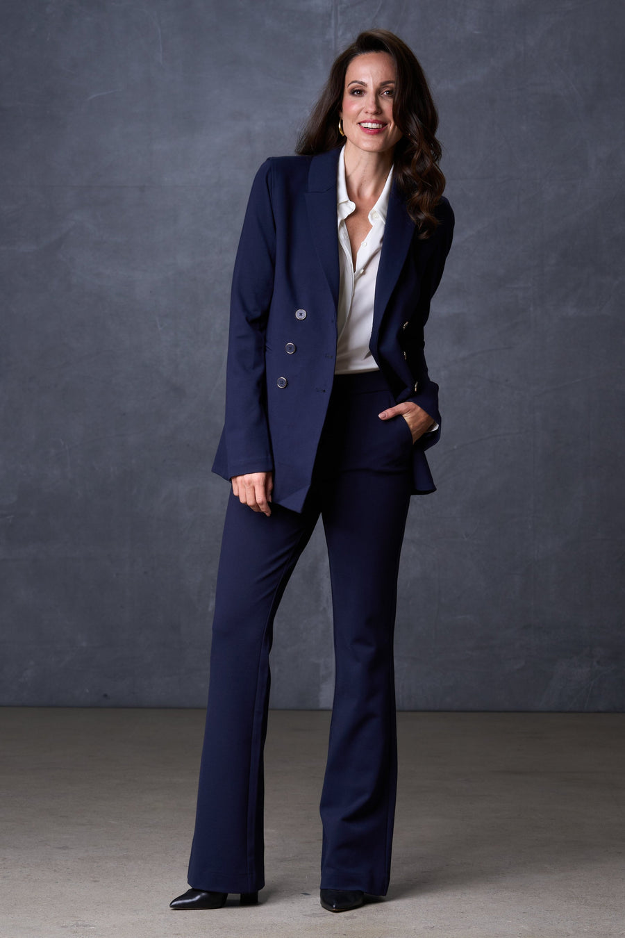 The Dominique Blazer Navy