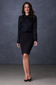 The Dorothy Pencil Skirt 21" Black