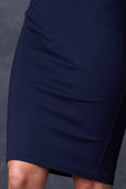 The Dorothy Pencil Skirt 21"  Navy