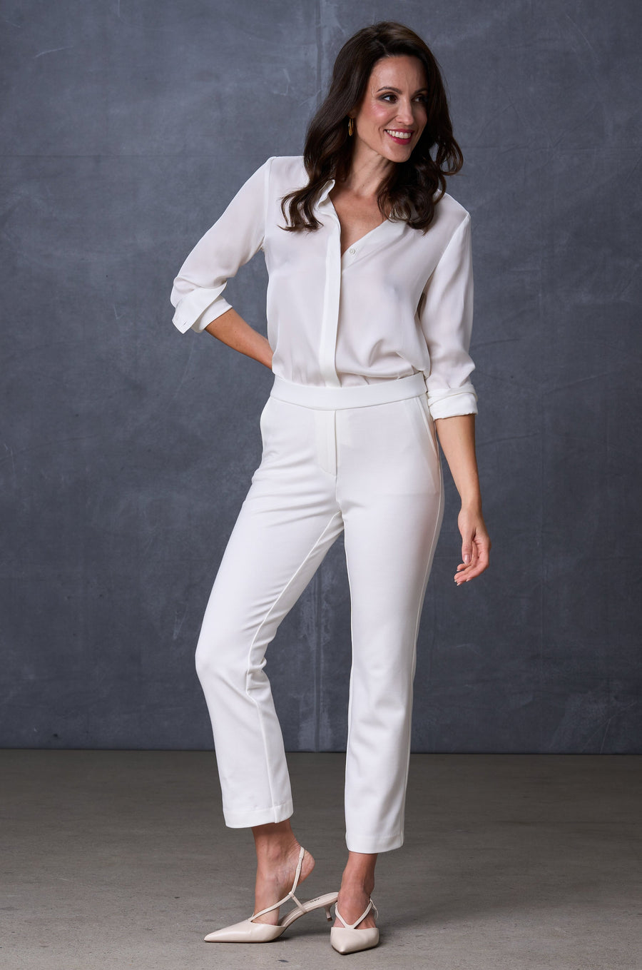 The Helen Pant Ivory