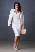 The Kelsey Dress Ivory