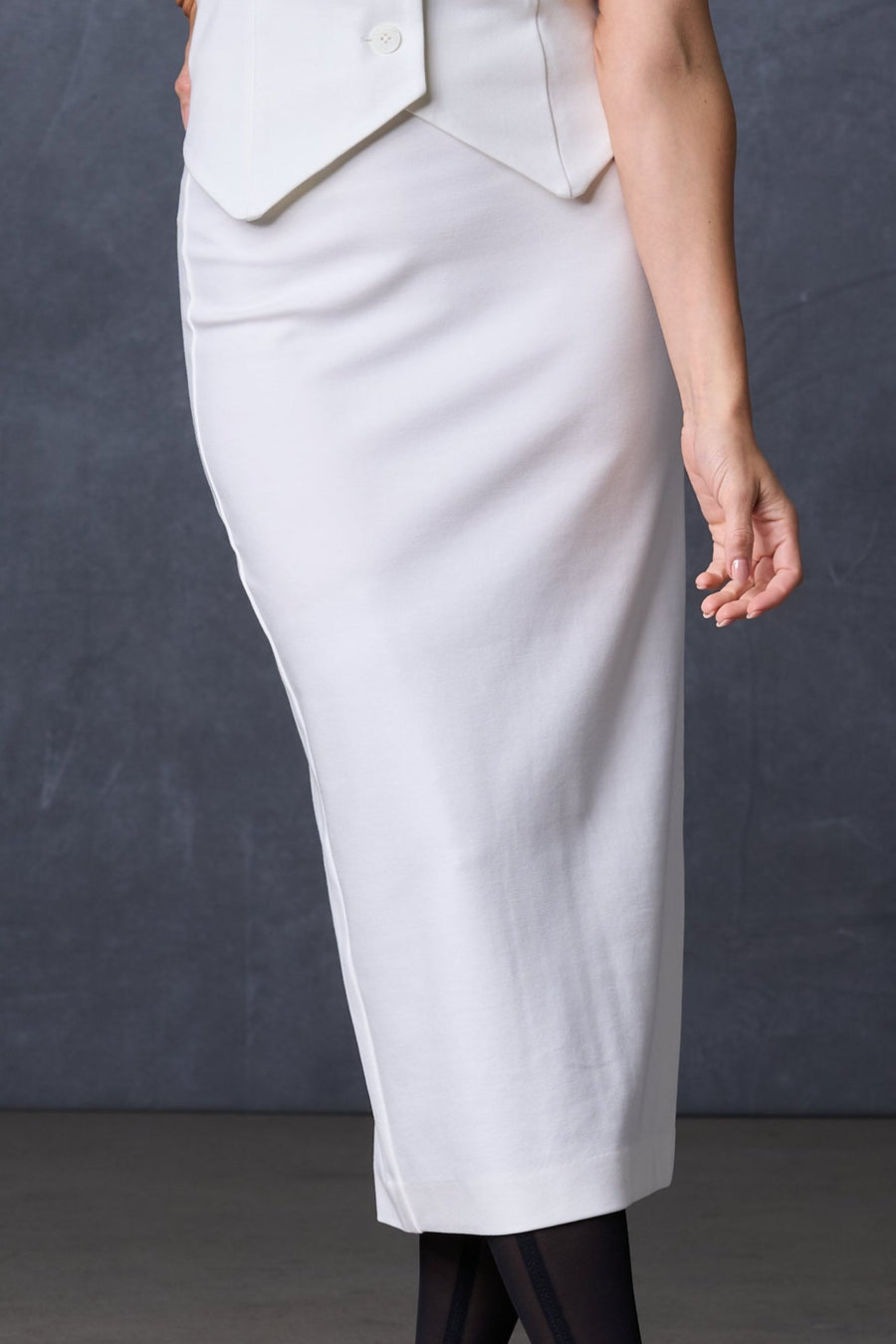 The Stella Skirt Ivory