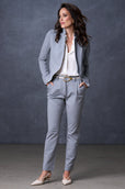 The Alex Blazer Light Heather Grey